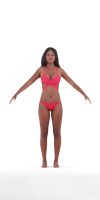 Serena Rigged 008 | RENDERPEOPLE