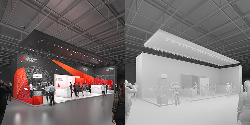 Artlantis Trade Fair Render Comparison